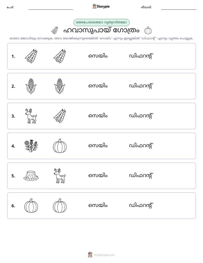 ഒന്നോ വ്യത്യാസമോ