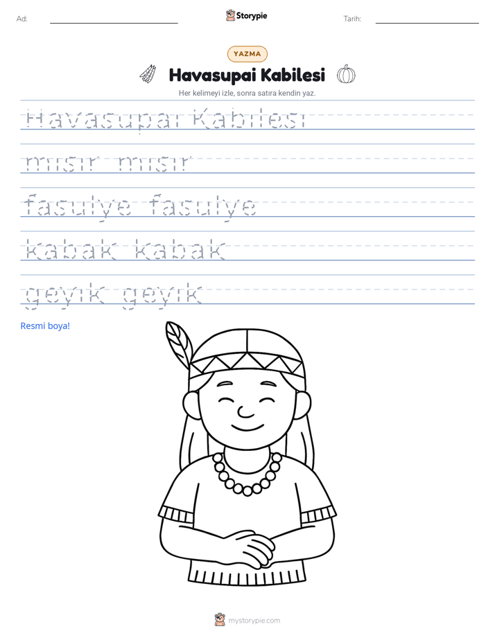Yazma Pratiği