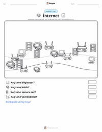 İnternet yazdırılabilir çalışma sayfası önizlemesi