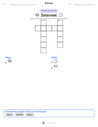 İnternet yazdırılabilir çalışma sayfası önizlemesi
