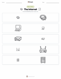 The Internet printable worksheet preview