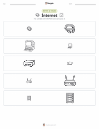 İnternet yazdırılabilir çalışma sayfası önizlemesi