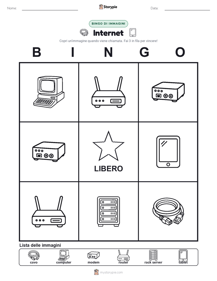 Bingo delle Immagini