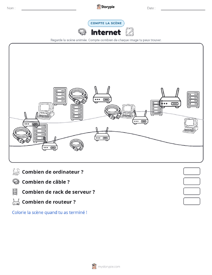 Scène de Comptage