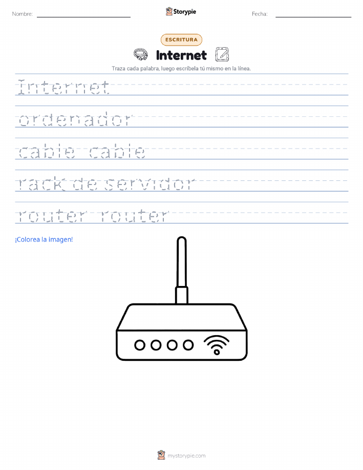Práctica de Escritura