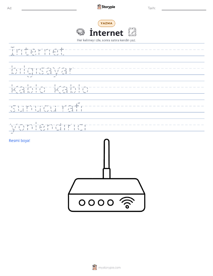 Yazma Pratiği