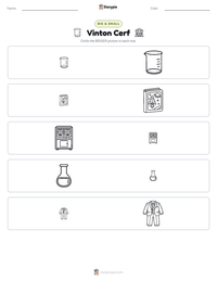 Vinton Cerf printable worksheet preview