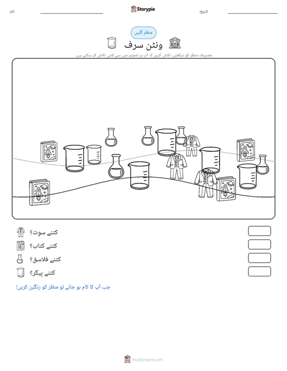 گنتی کا منظر