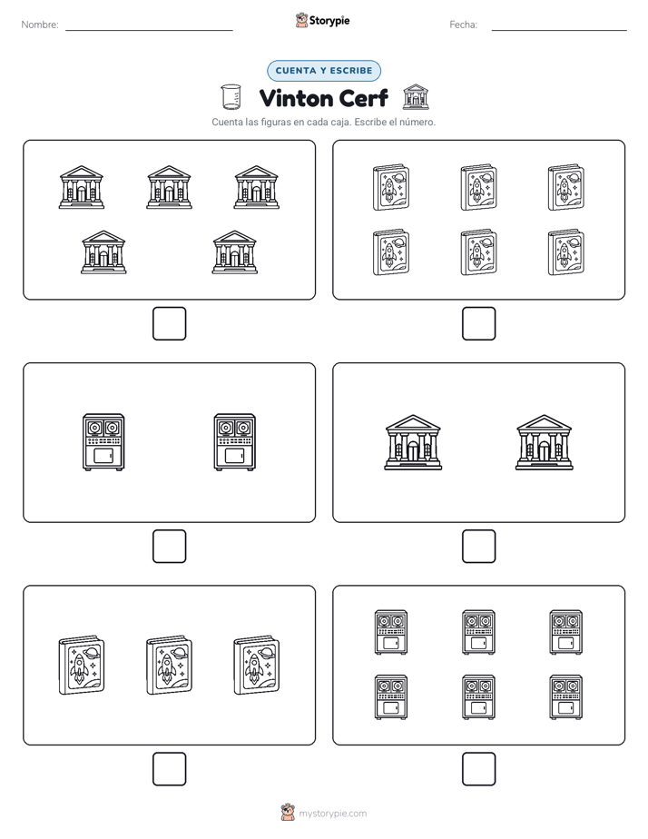 Cuenta y Escribe