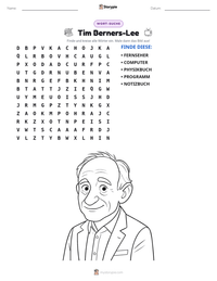 Tim Berners-Lee druckbare Arbeitsblatt Vorschau