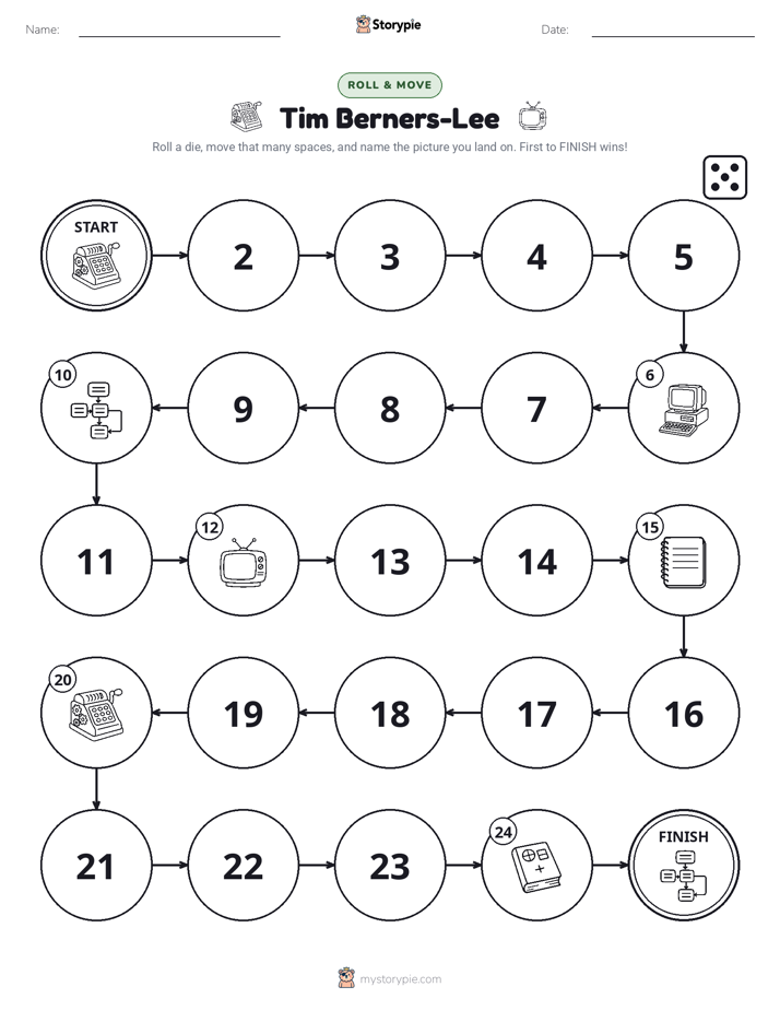 Roll & Move Game