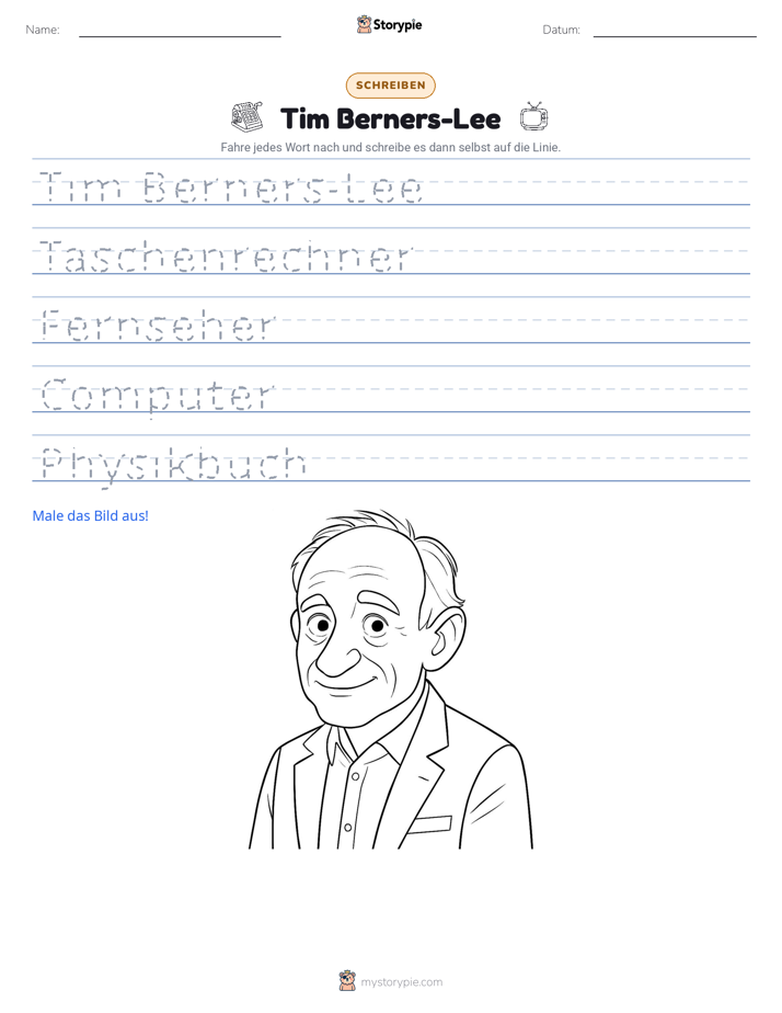 Schreibübung
