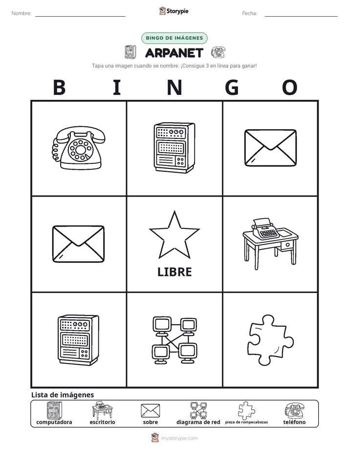 Bingo de Imágenes