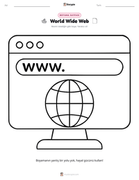 World Wide Web yazdırılabilir çalışma sayfası önizlemesi