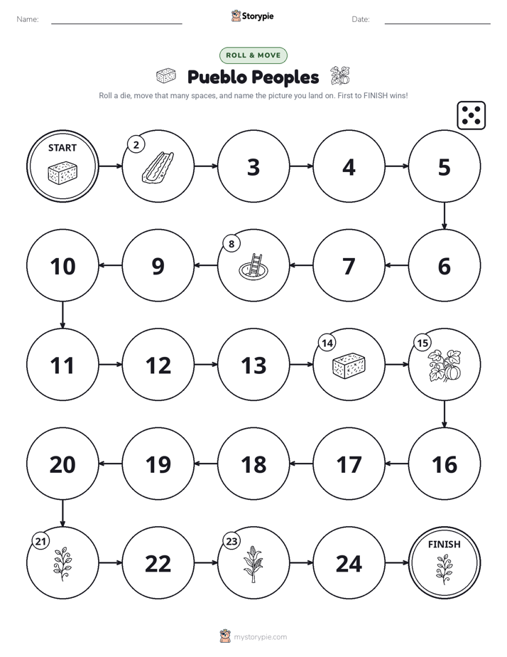 Roll & Move Game