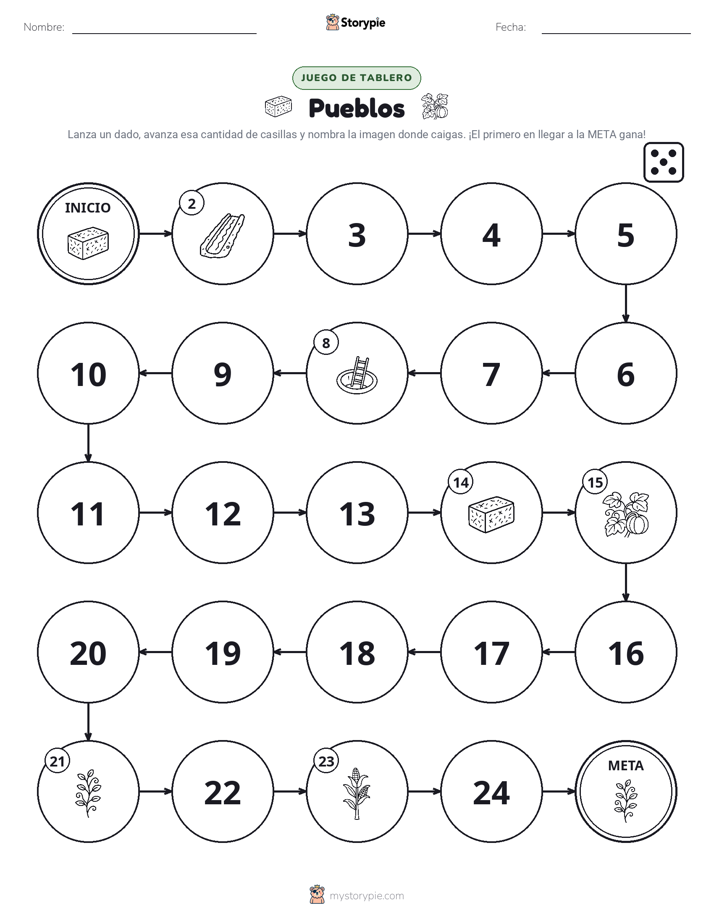 Juego de Rueda y Avanza