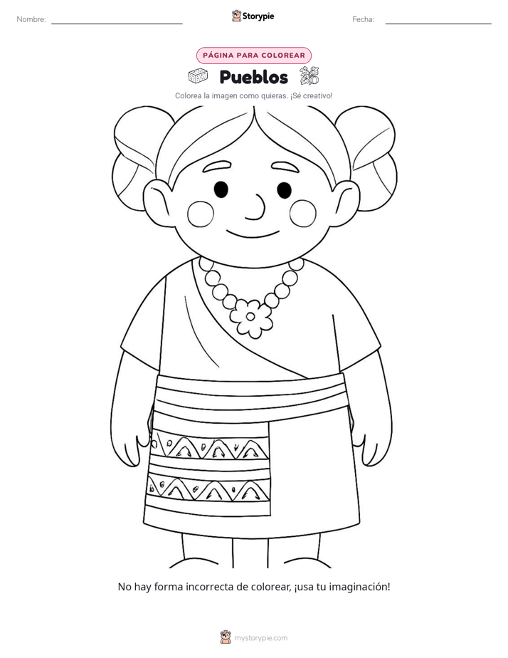 Página para Colorear