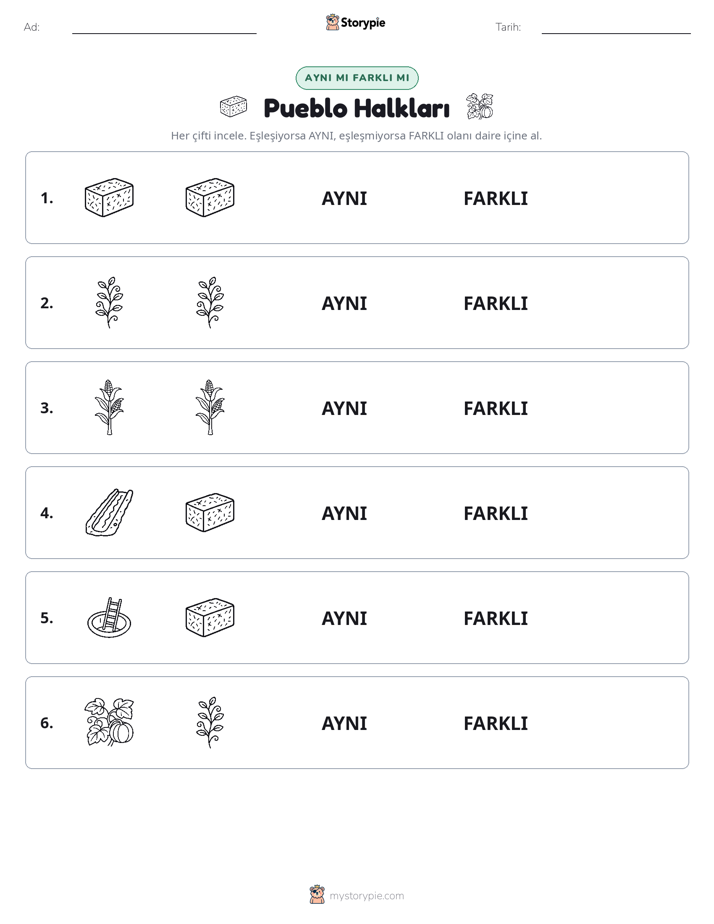 Aynı mı Farklı mı