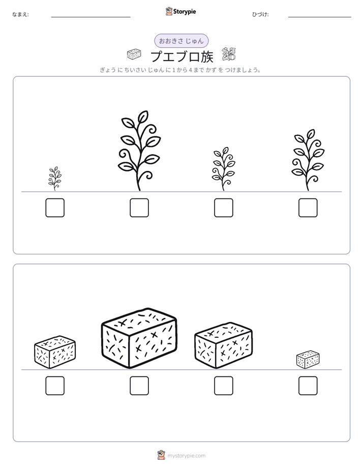 サイズ順