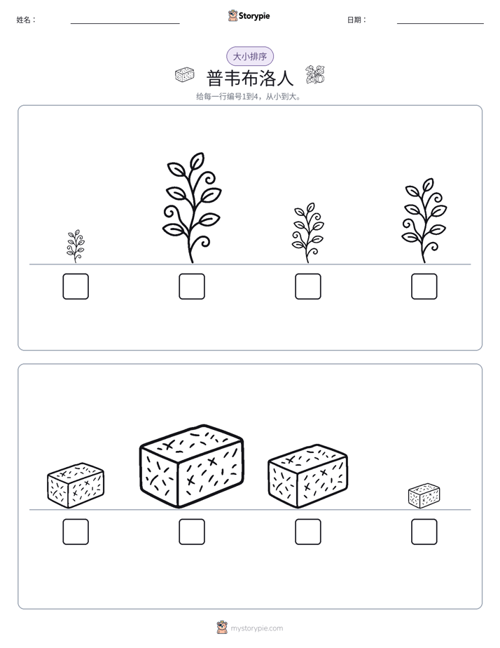 大小排序
