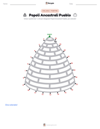 Anteprima della scheda stampabile di Popoli Ancestrali Pueblo