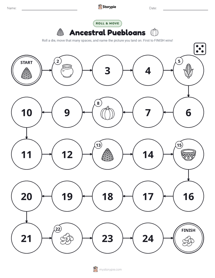 Roll & Move Game