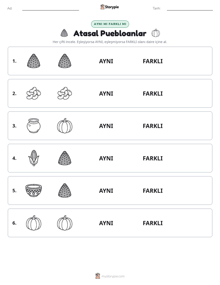 Aynı mı Farklı mı