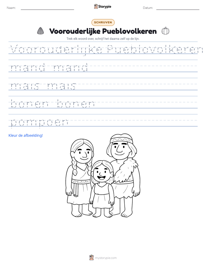 Schrijf Oefening