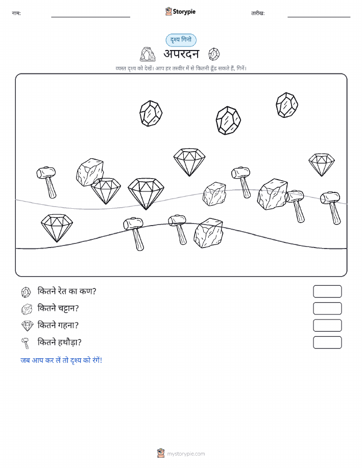 गिनती दृश्य