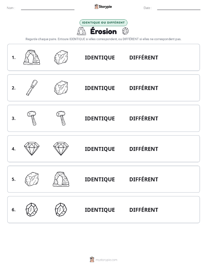 Identique ou Différent