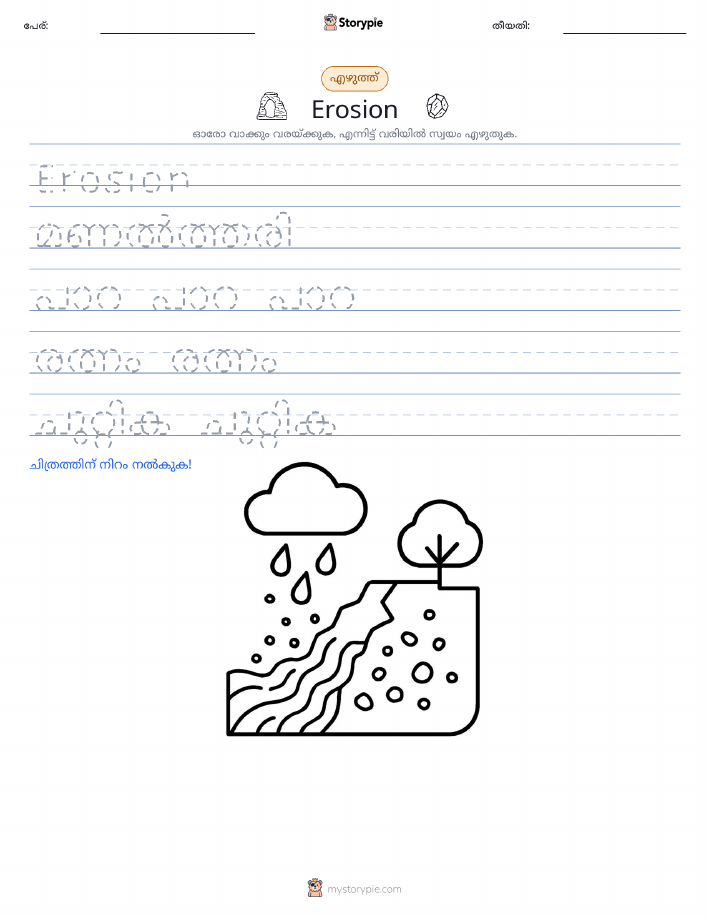 എഴുത്ത് പരിശീലനം