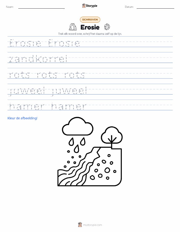 Schrijf Oefening