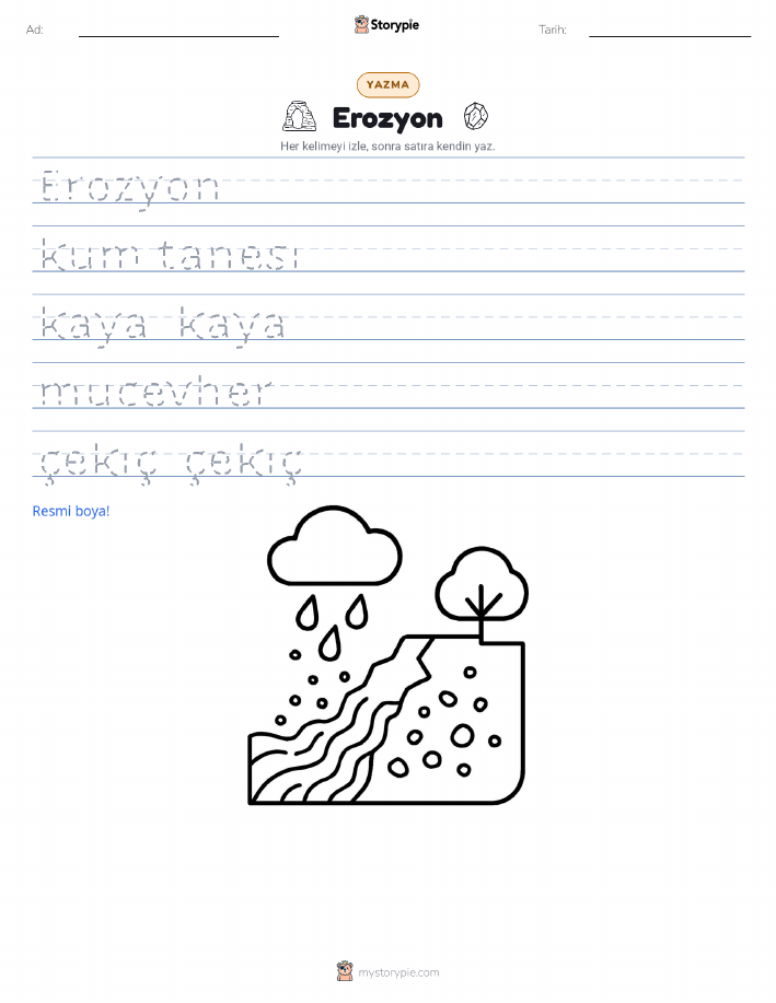 Yazma Pratiği