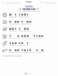 Xem trước tài liệu in sẵn Hệ Mặt Trời