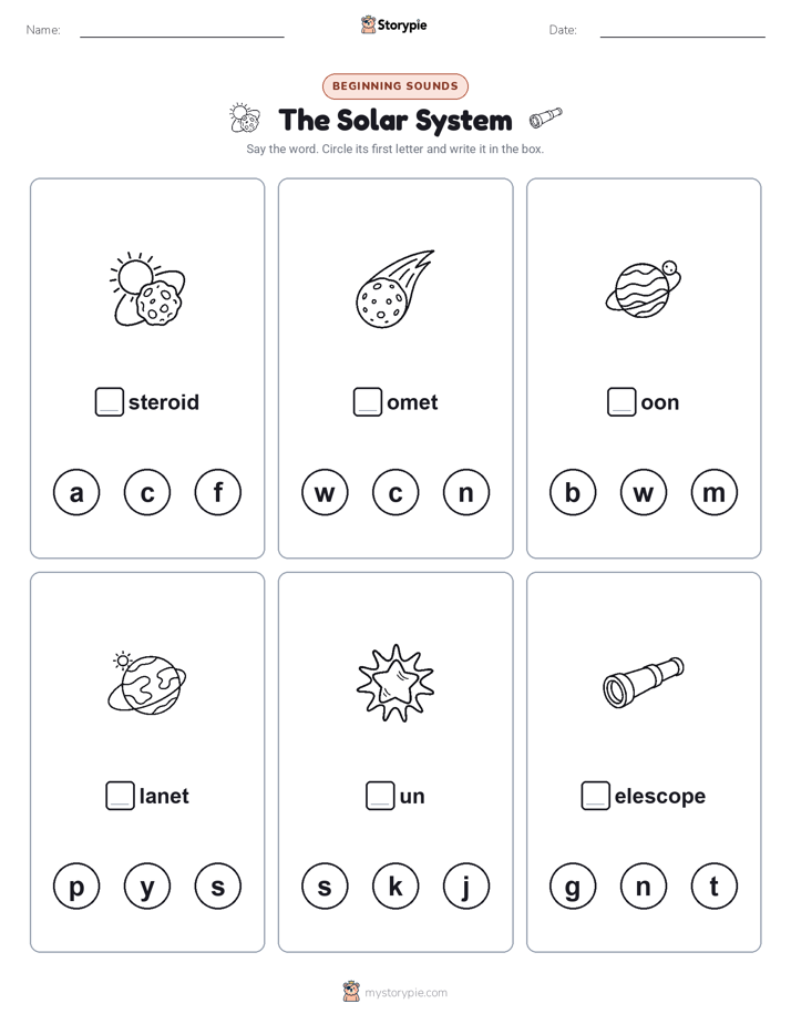 Beginning Sounds