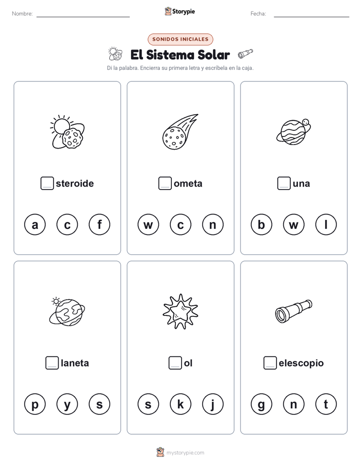 Sonidos Iniciales