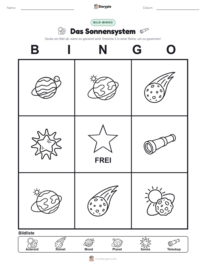 Bild-Bingo