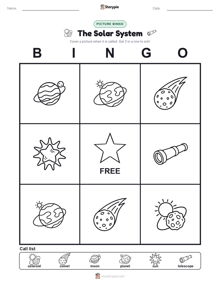 Picture Bingo