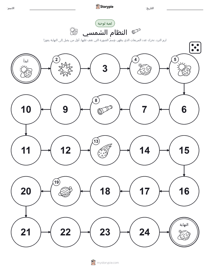 لعبة لف و تحرك