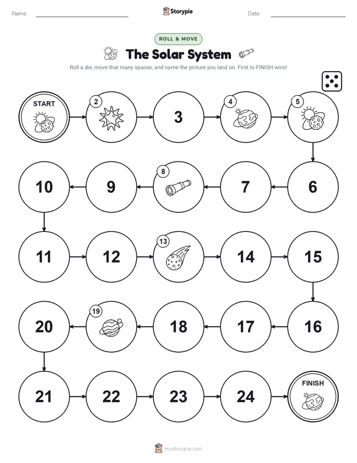 Roll & Move Game