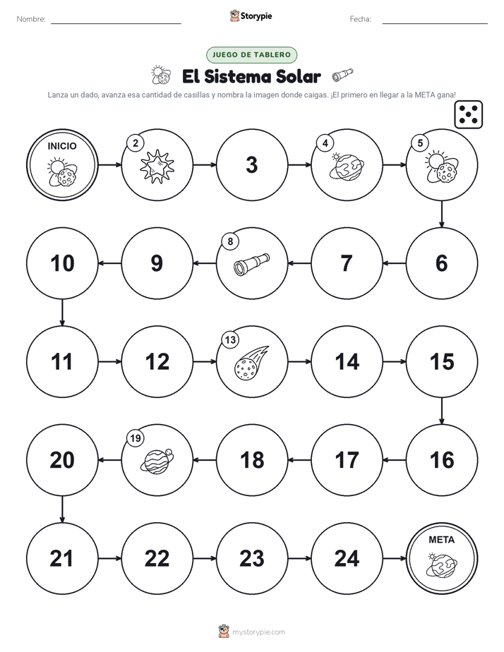 Juego de Rueda y Avanza