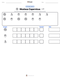 Nicolaus Copernicus printable worksheet preview