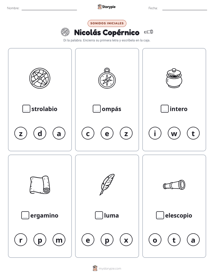 Sonidos Iniciales