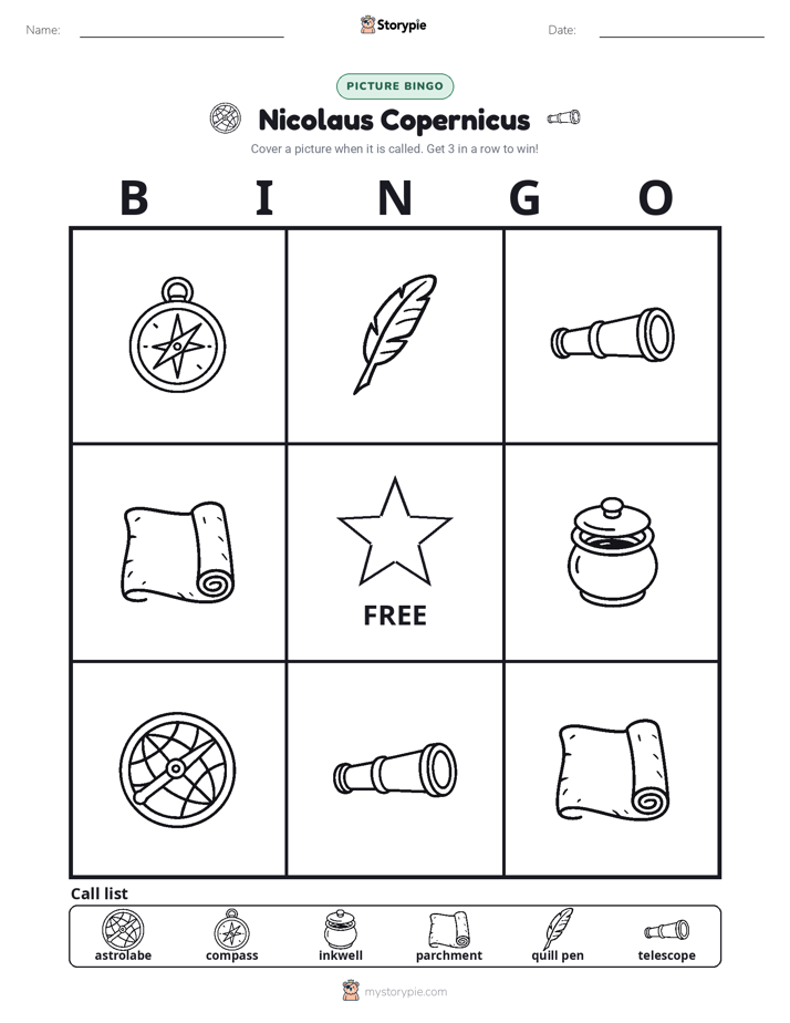 Picture Bingo