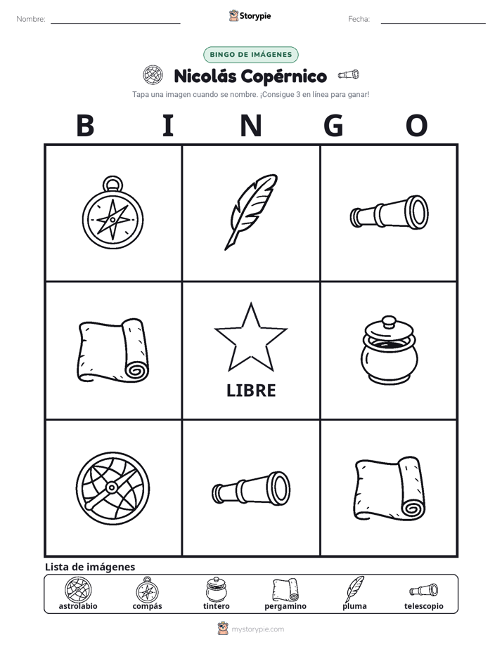 Bingo de Imágenes