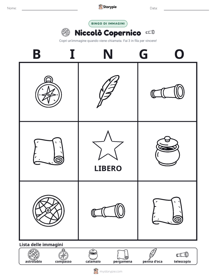 Bingo delle Immagini