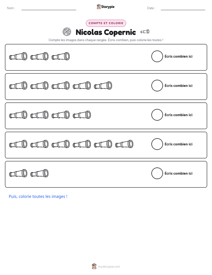 Compter & Colorier