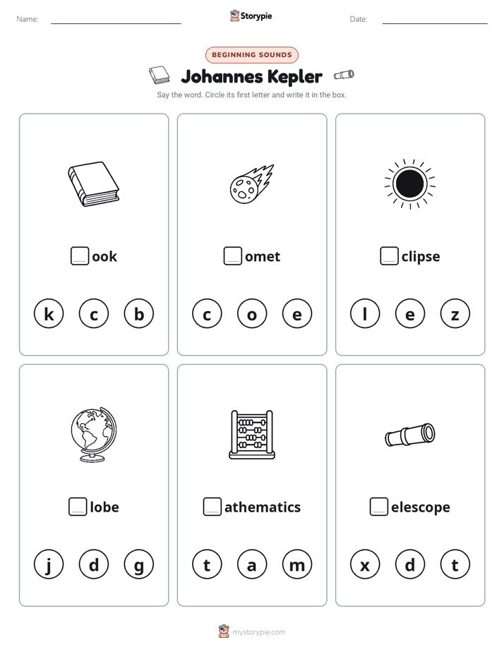 Beginning Sounds