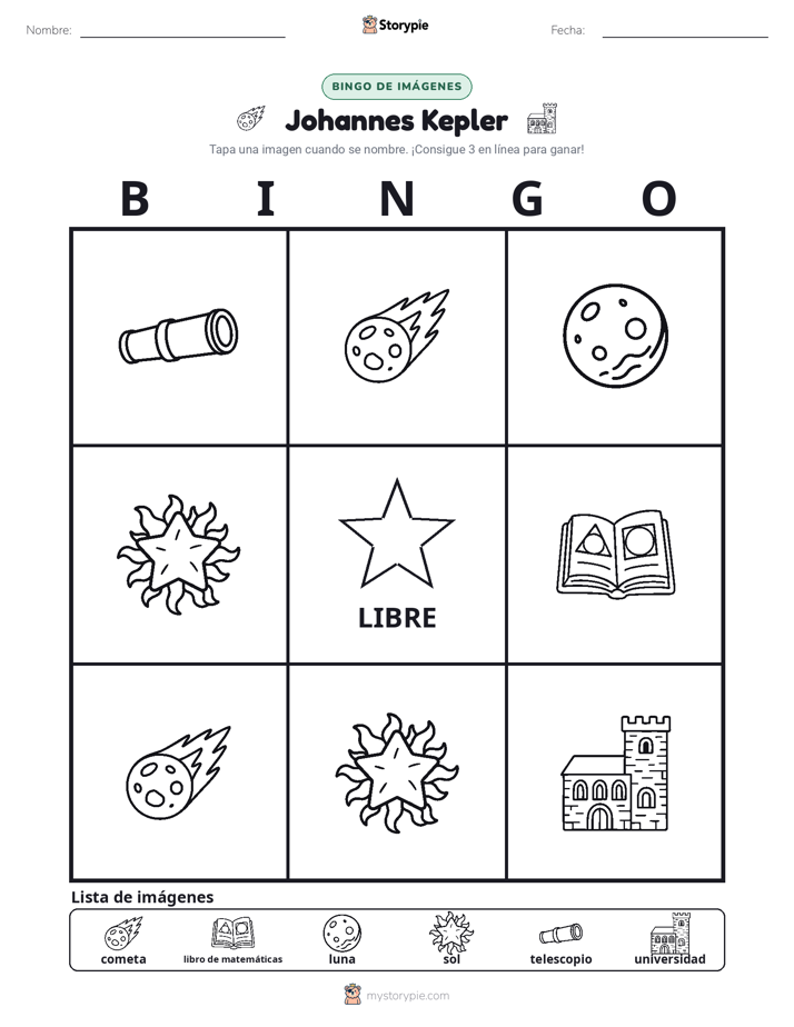Bingo de Imágenes