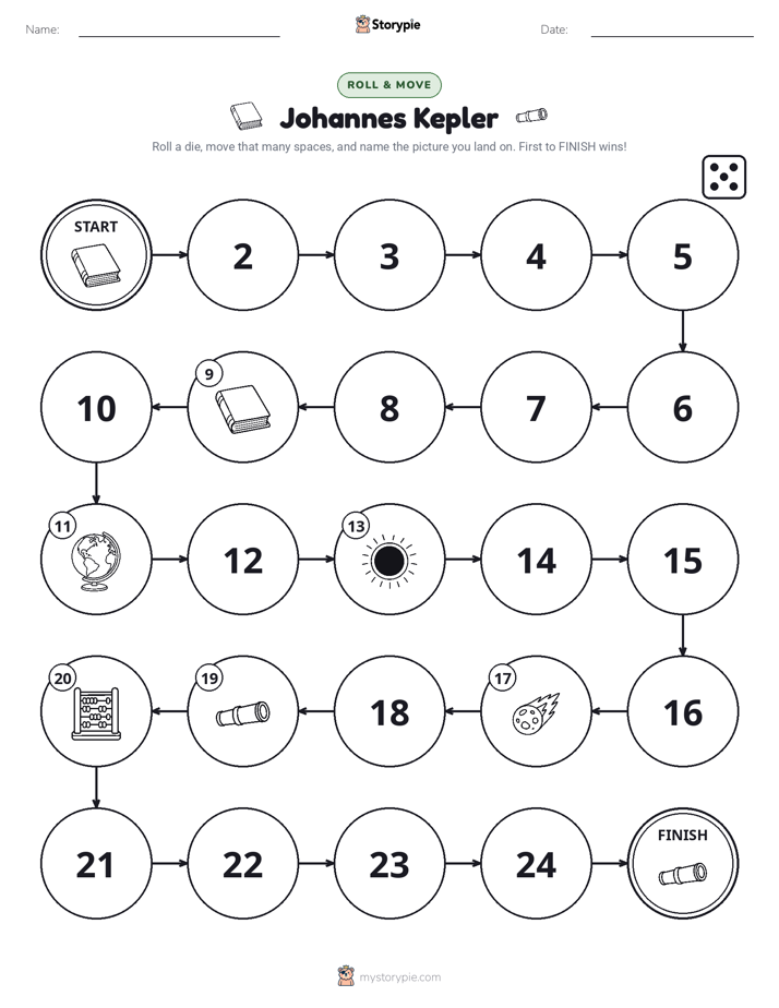 Roll & Move Game